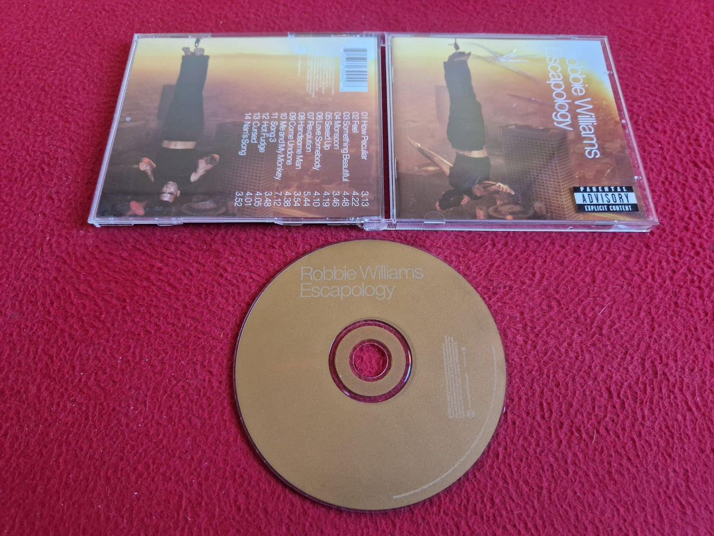 ROBBIE WILLIAMS ESCAPOLOGY CD