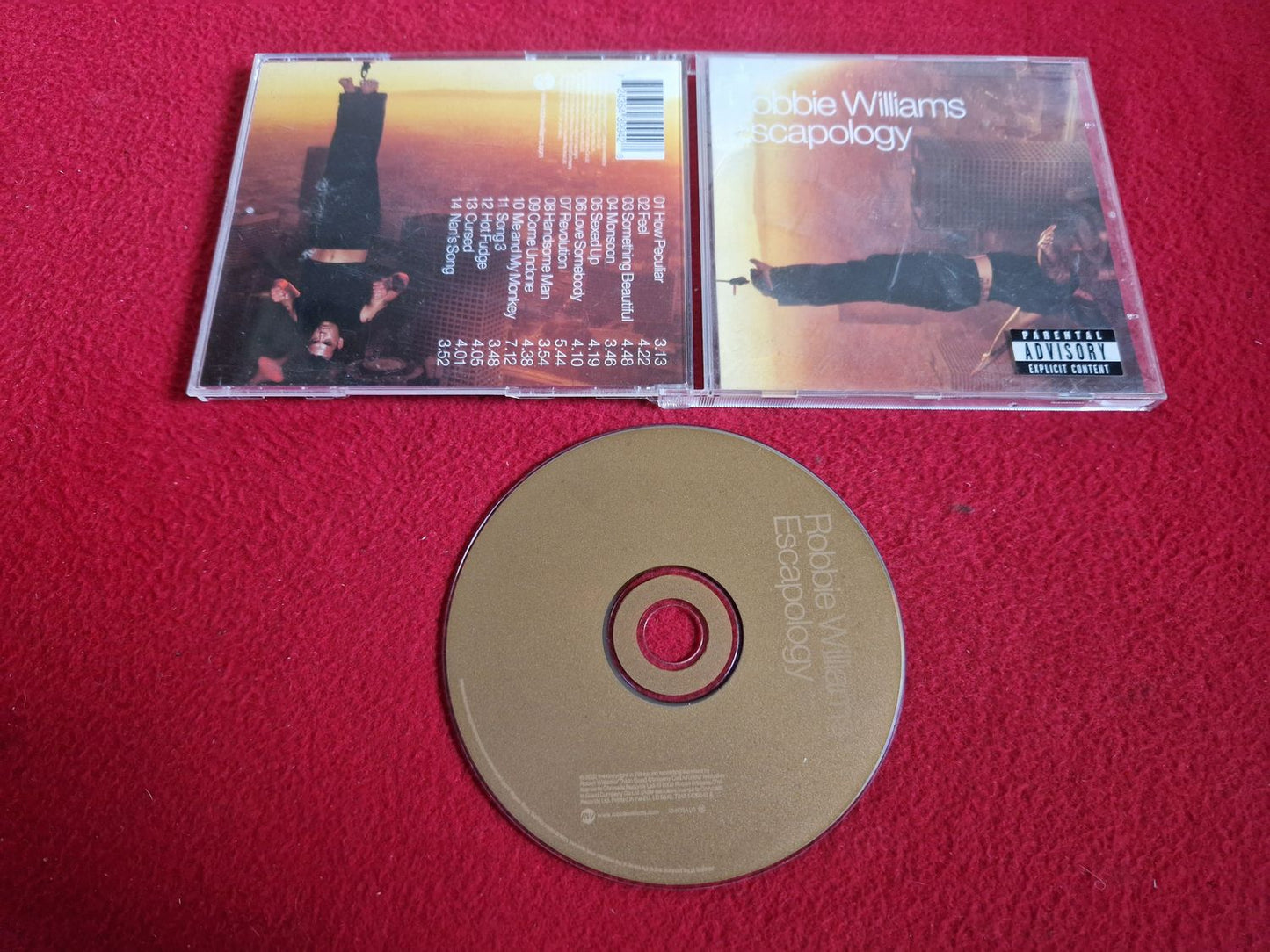 ROBBIE WILLIAMS ESCAPOLOGY CD
