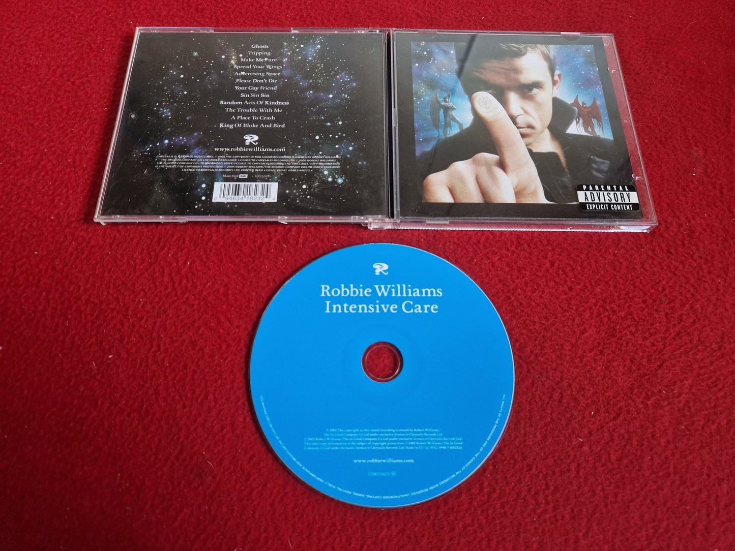 ROBBIE WILLIAMS INTENSIVE CARE CD