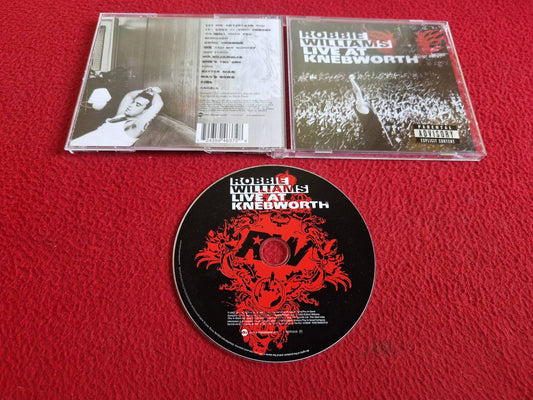 ROBBIE WILLIAMS LIVE AT KNEBWORTH CD