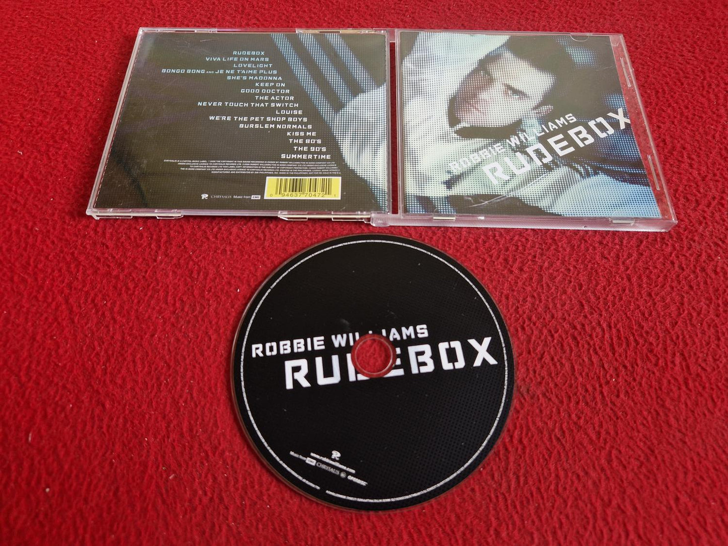 ROBBIE WILLIAMS RUDEBOX CD