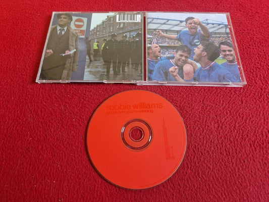 ROBBIE WILLIAMS SING WHEN YOU'RE WINNING CD