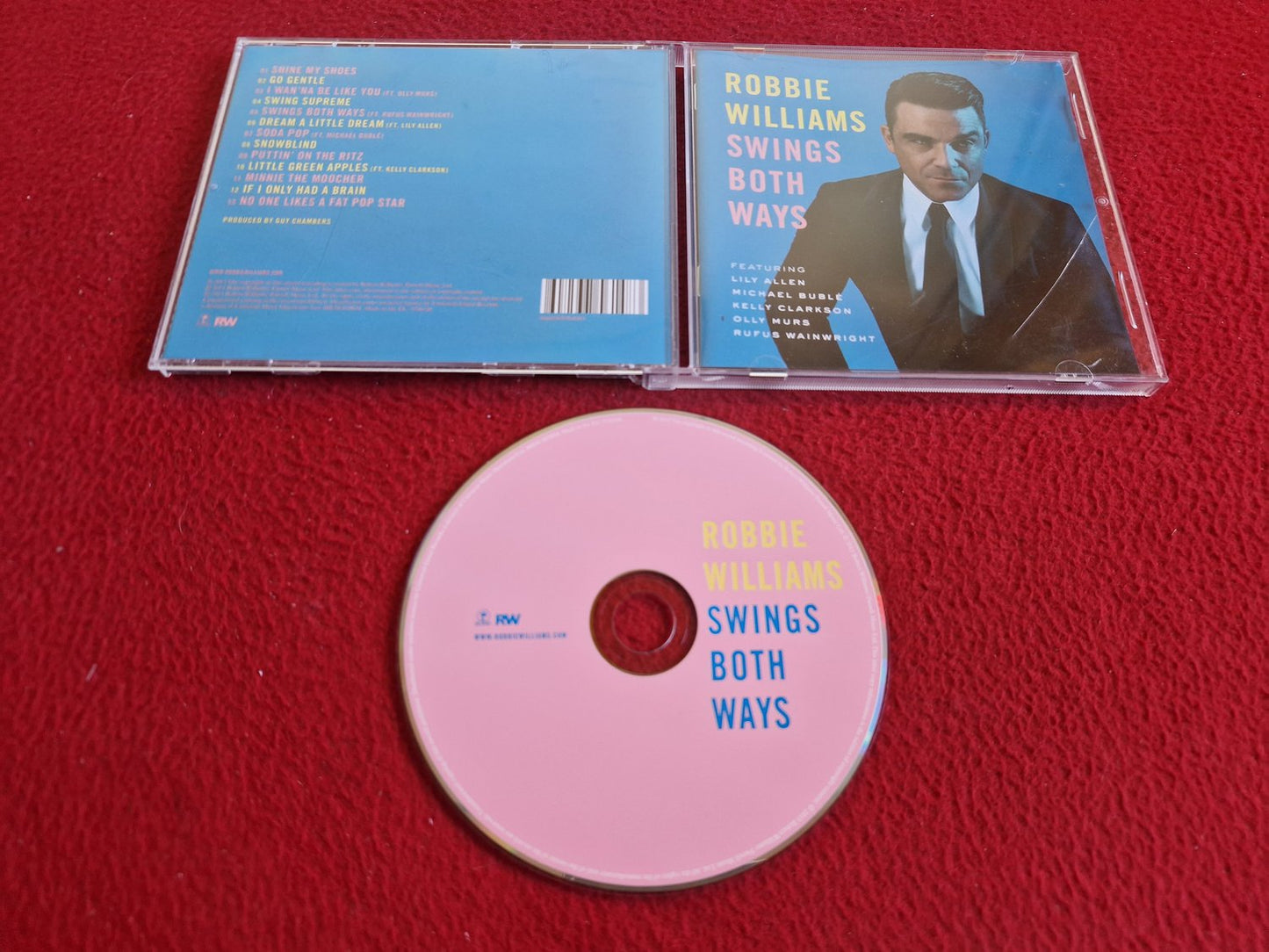 ROBBIE WILLIAMS SWINGS BOTH WAYS CD