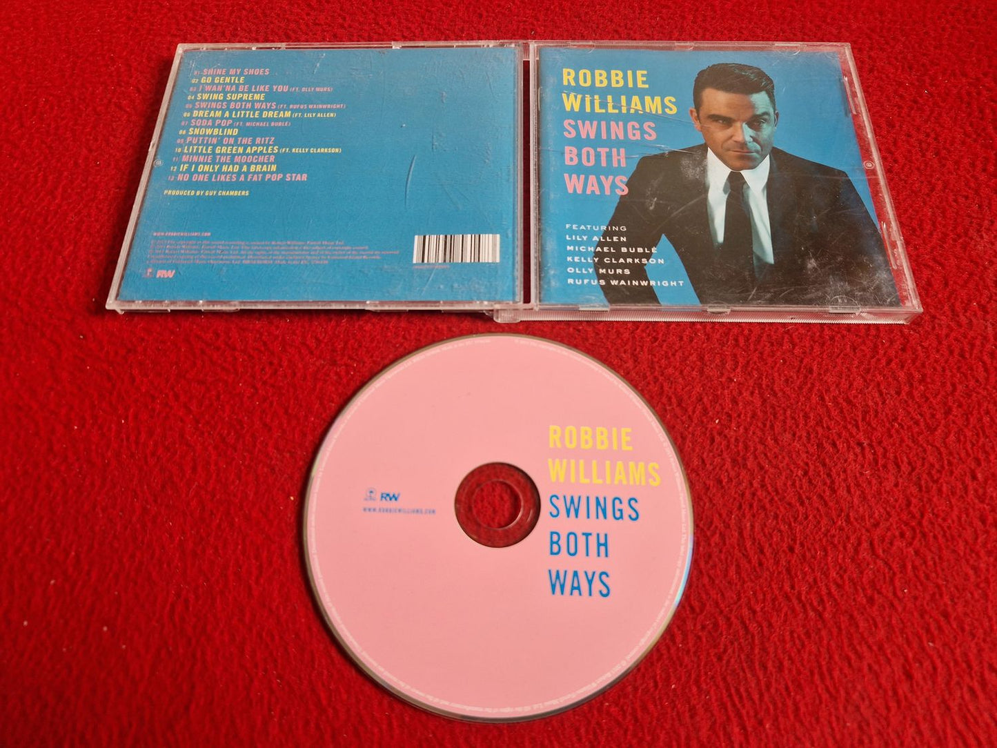 ROBBIE WILLIAMS SWINGS BOTH WAYS CD