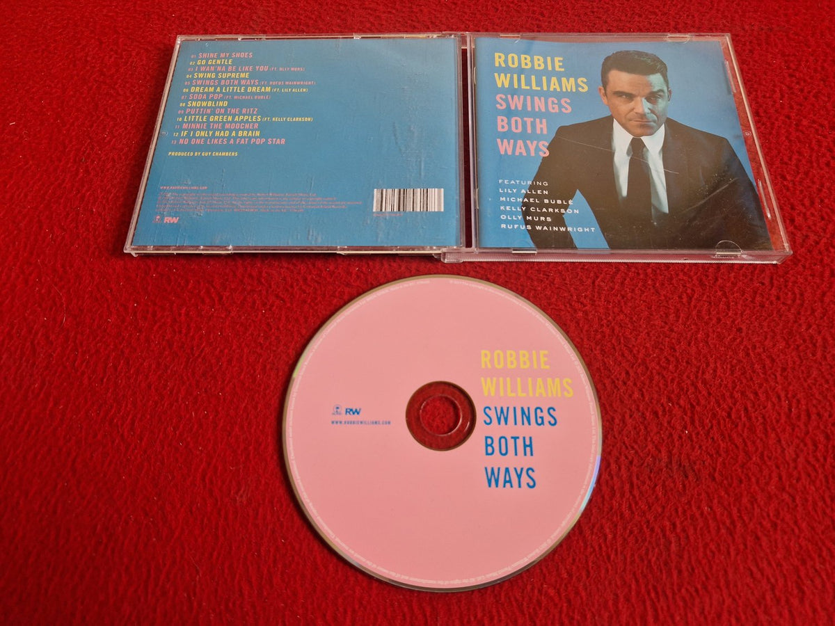 ROBBIE WILLIAMS SWINGS BOTH WAYS CD