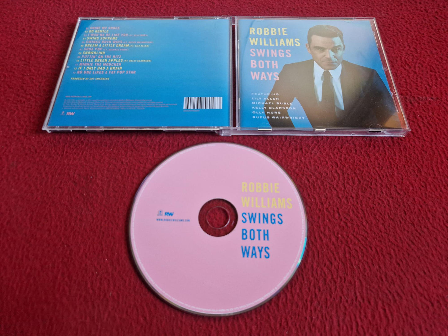 ROBBIE WILLIAMS SWINGS BOTH WAYS CD