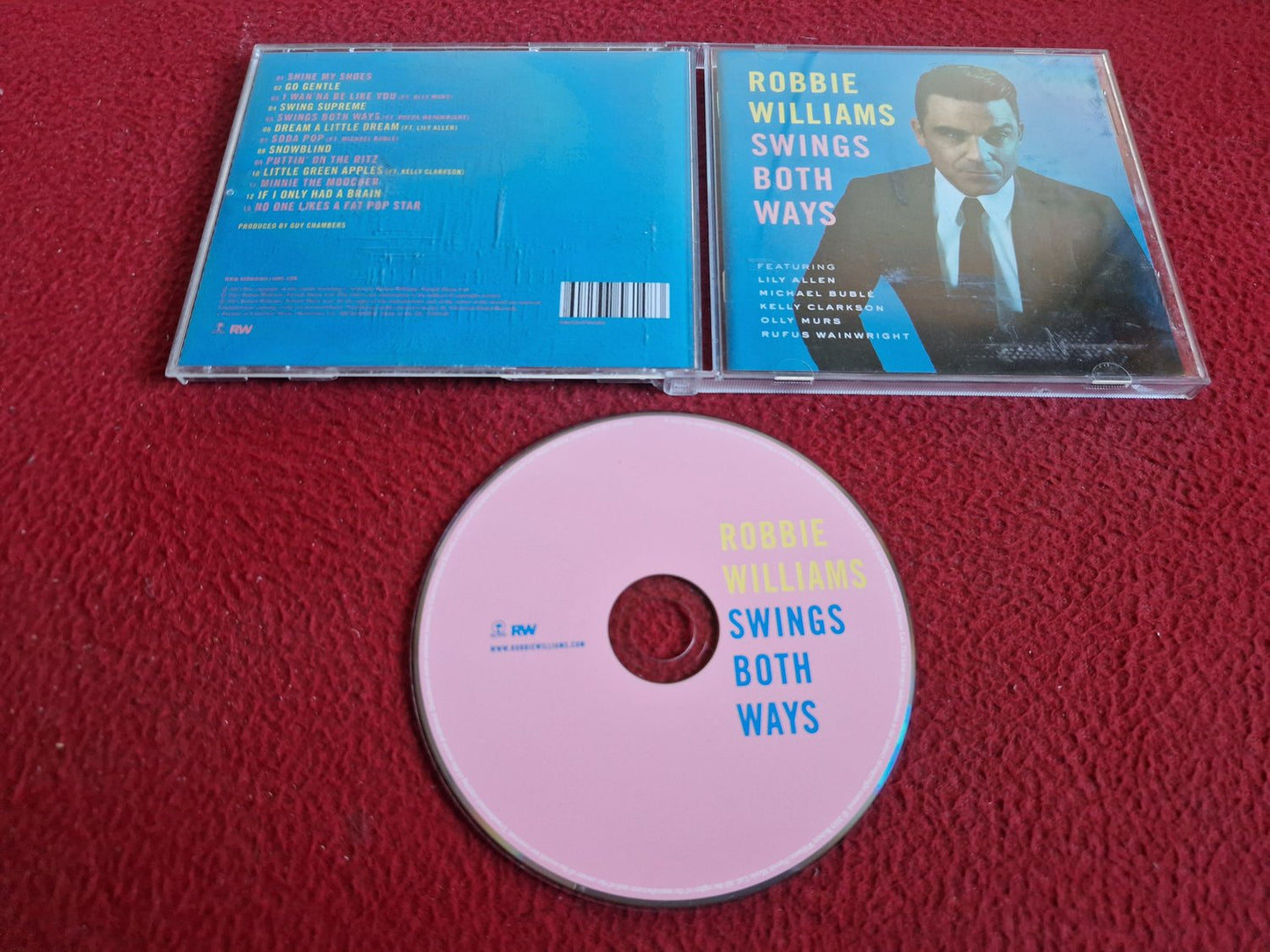 ROBBIE WILLIAMS SWINGS BOTH WAYS CD