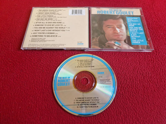 ROBERT GOULET THE BEST OF CD