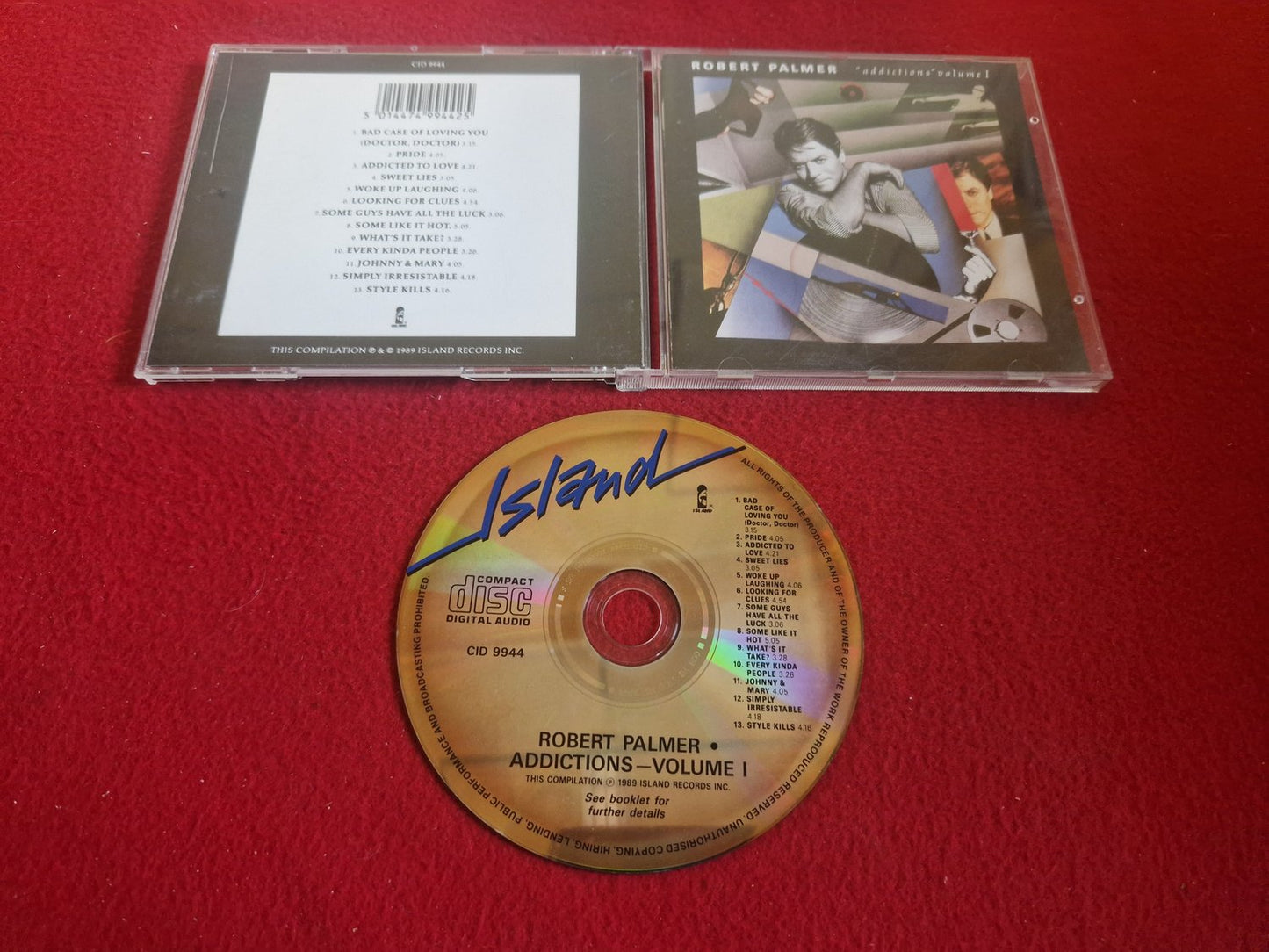 ROBERT PALMER ADDICTIONS VOLUME 1  till CD