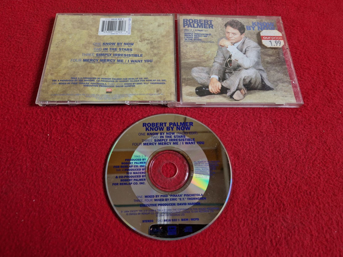 ROBERT PALMER KNOW BY NOW till CD
