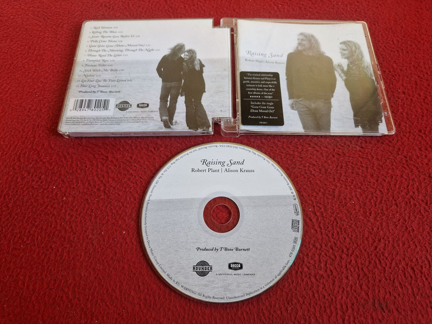 ROBERT PLANT / ALISON KRAUSS RAISING SAND CD