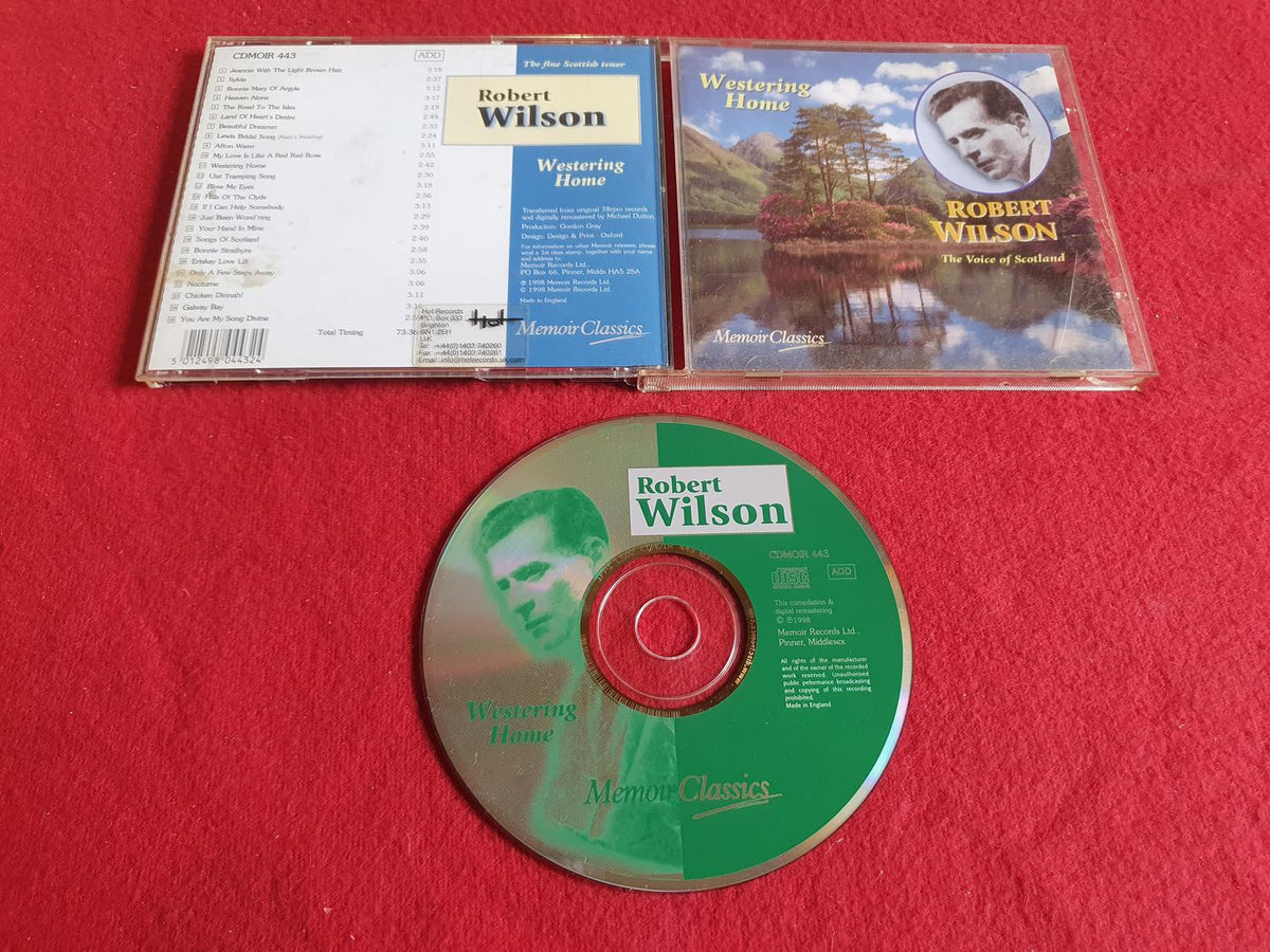 ROBERT WILSON WESTERING HOME till CD
