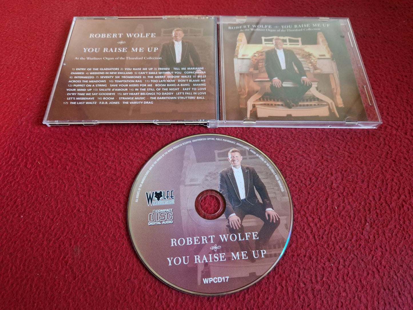 ROBERT WOLFE YOU RAISE ME UP CD