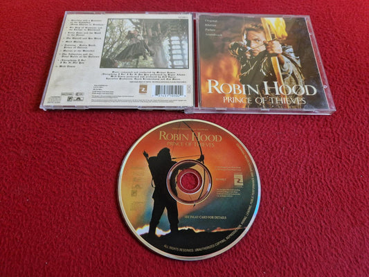 ROBIN HOOD PRINCE OF THIEVES ORIGINAL MOTION PICTURE SOUNDTRACK CD