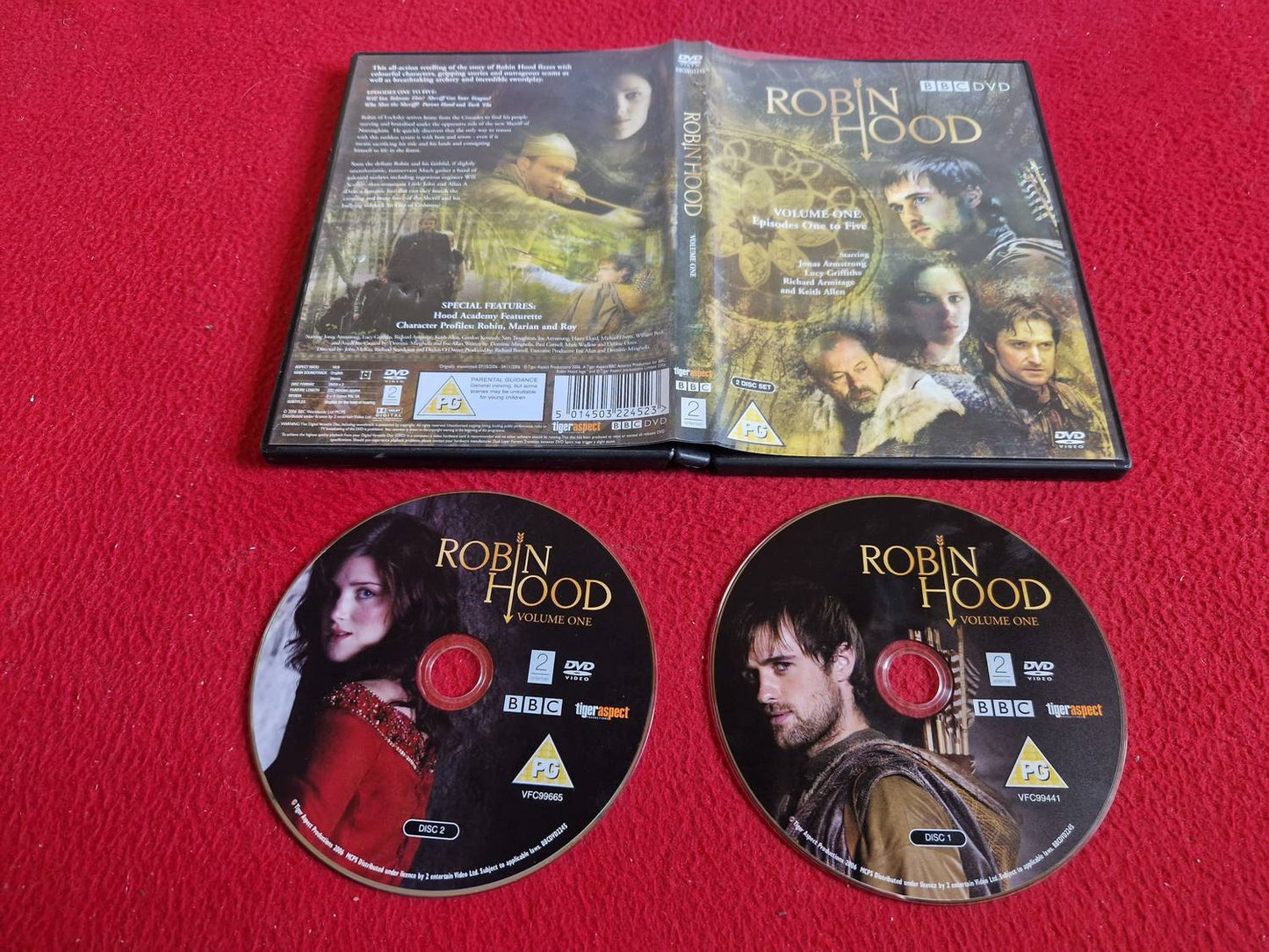ROBIN HOOD VOLUME 1 EPISODES 1 - 5 DVD