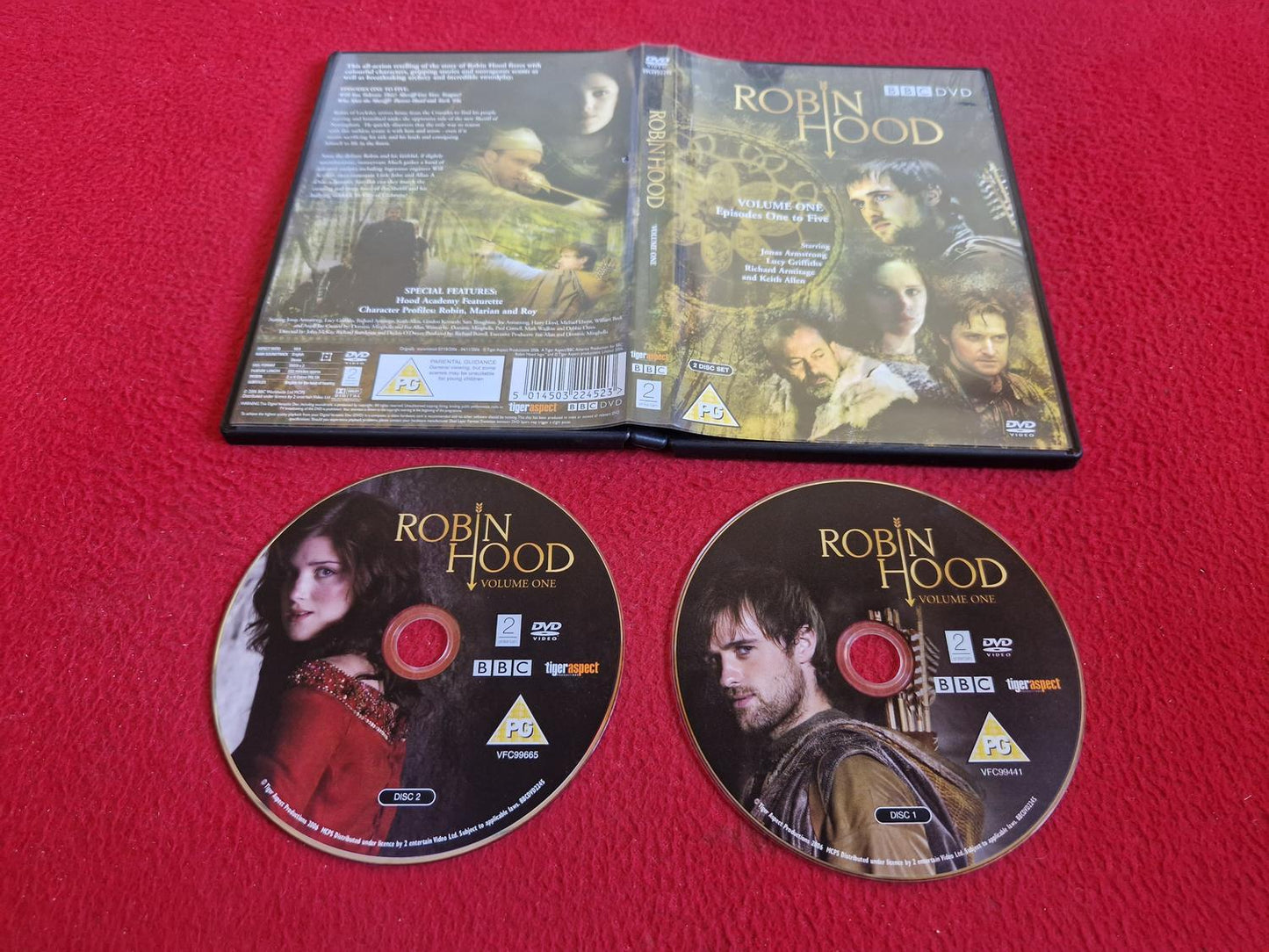 ROBIN HOOD VOLUME 1 EPISODES 1 - 5 DVD