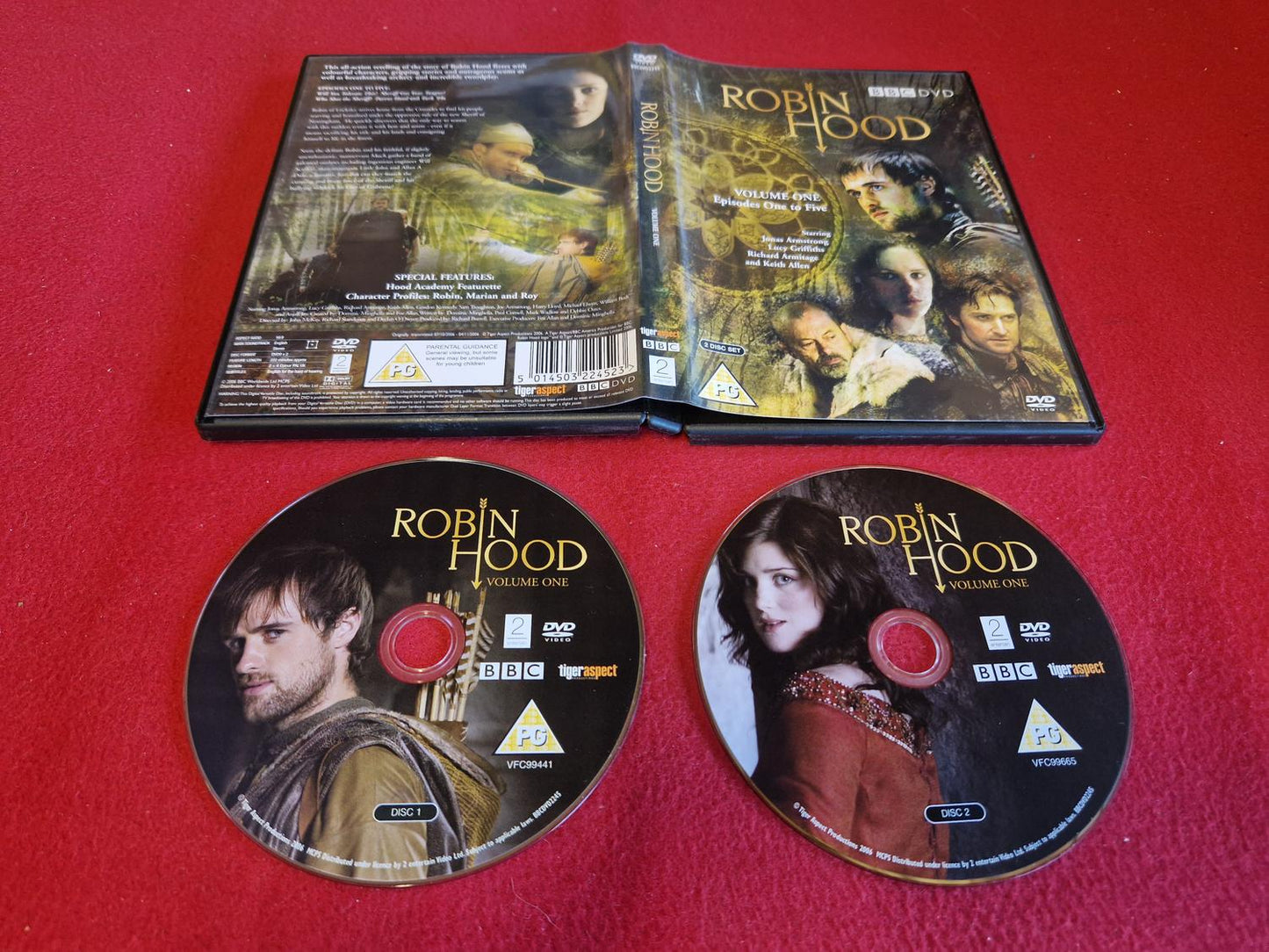 ROBIN HOOD VOLUME ONE till DVD