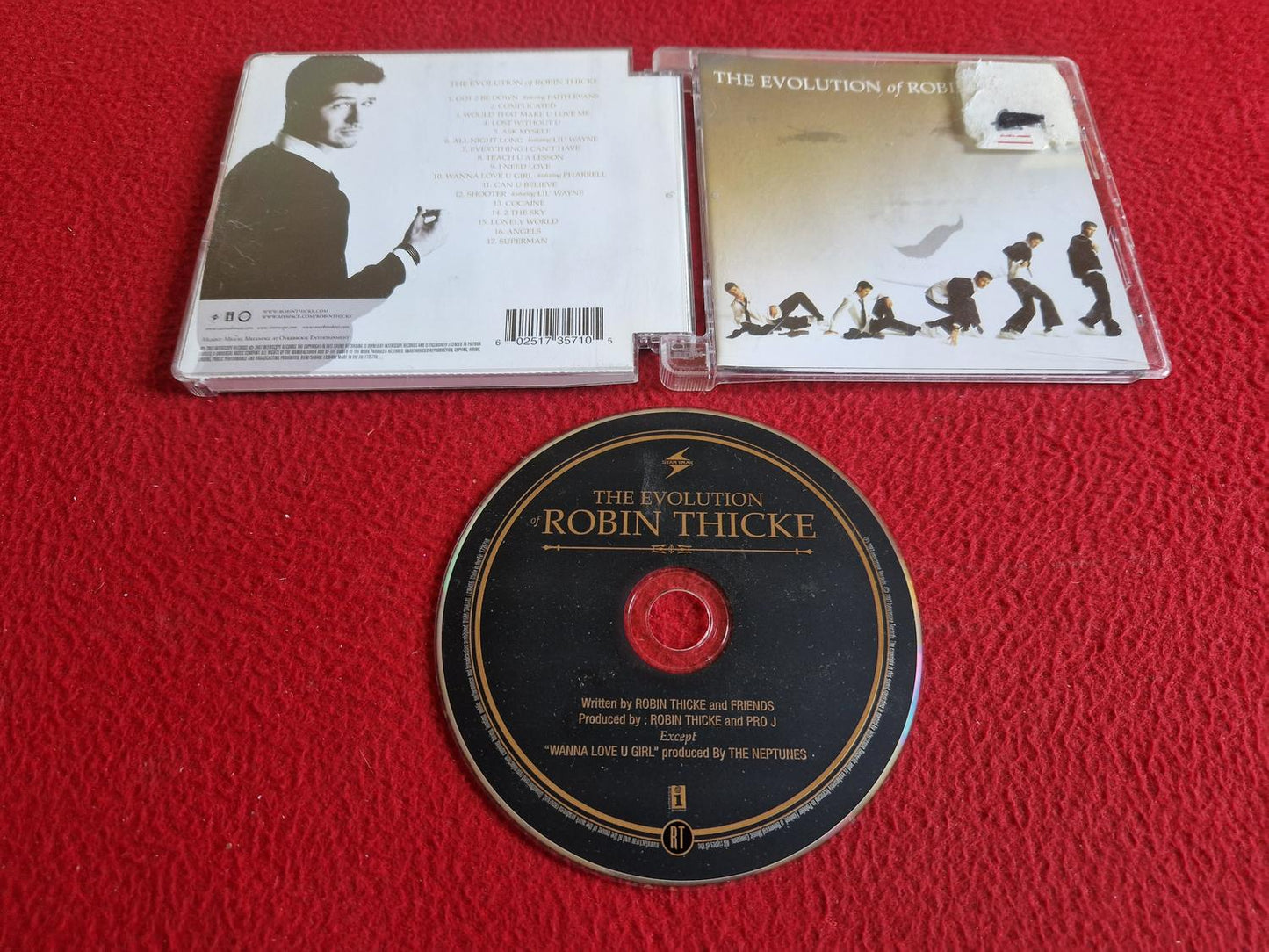 ROBIN THICKE THE EVOLUTION CD