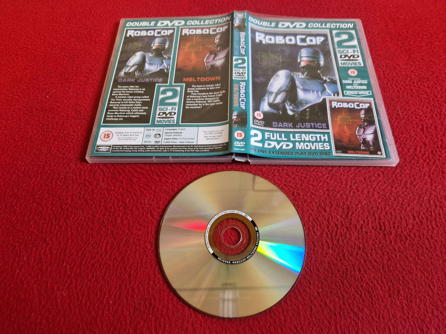 ROBOCOP  DARK JUSTICE / MELTDOWN DVD