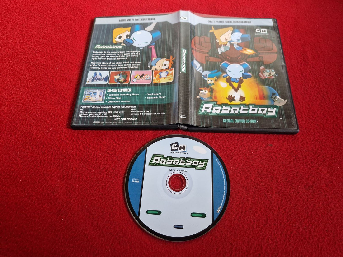 ROBOTBOY GAME / VIDEO CLIPS till PC