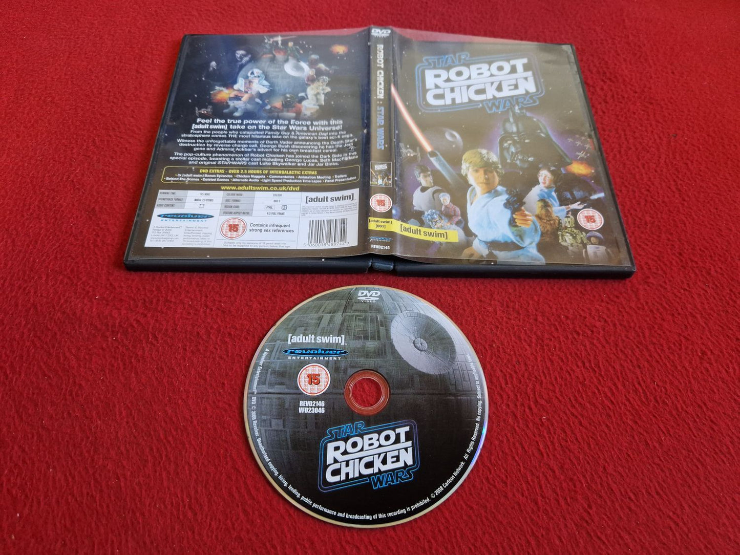 ROBOT CHICKEN STAR WARS DVD