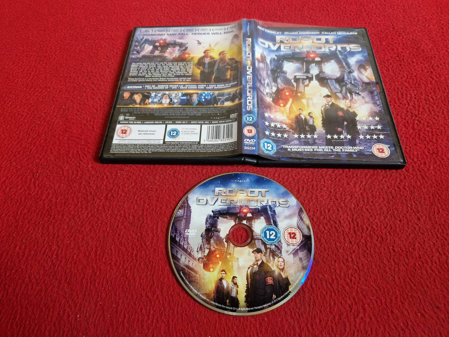 ROBOT OVERLORDS DVD