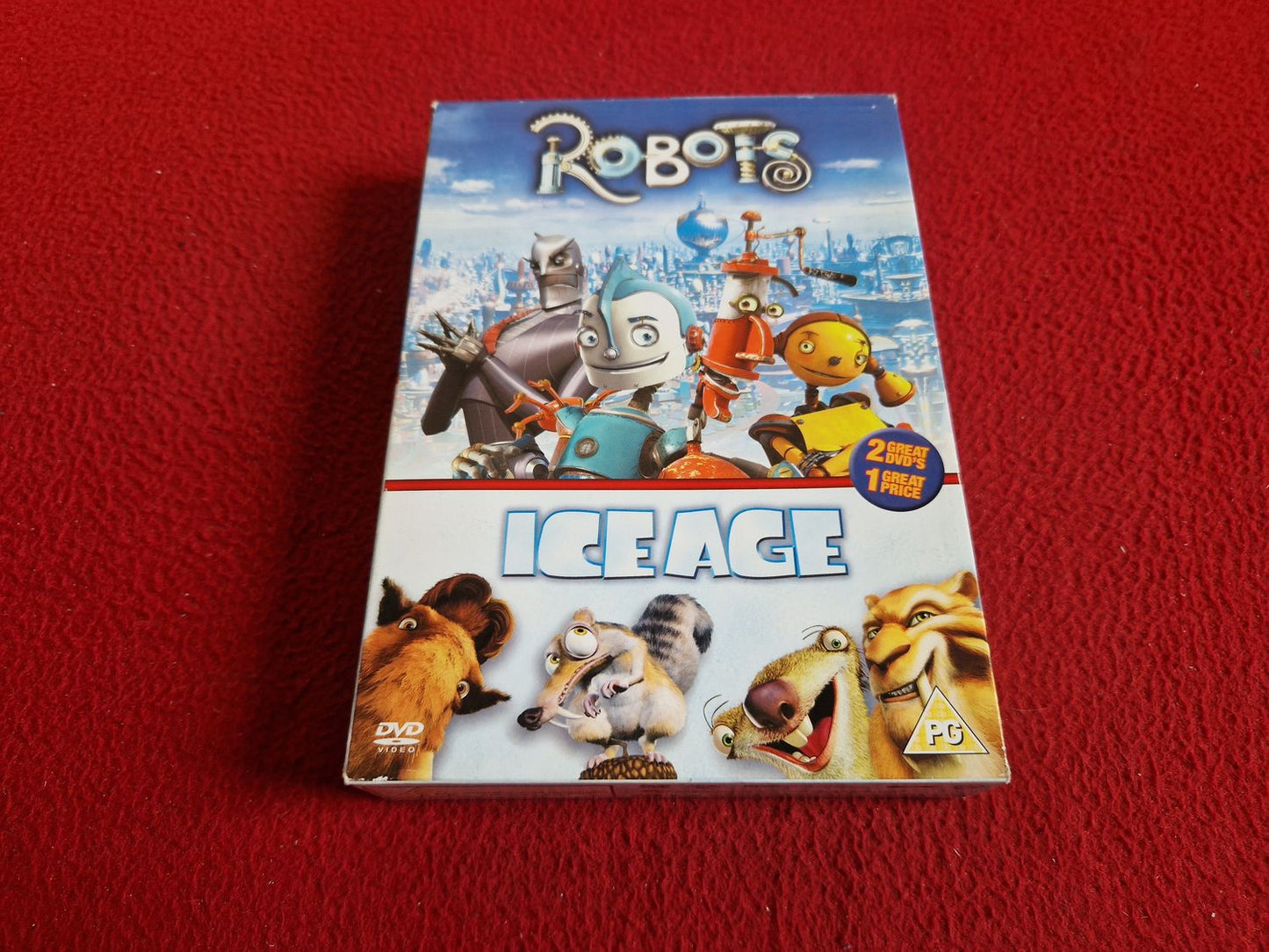 ROBOTS / ICE AGE BOX DVD