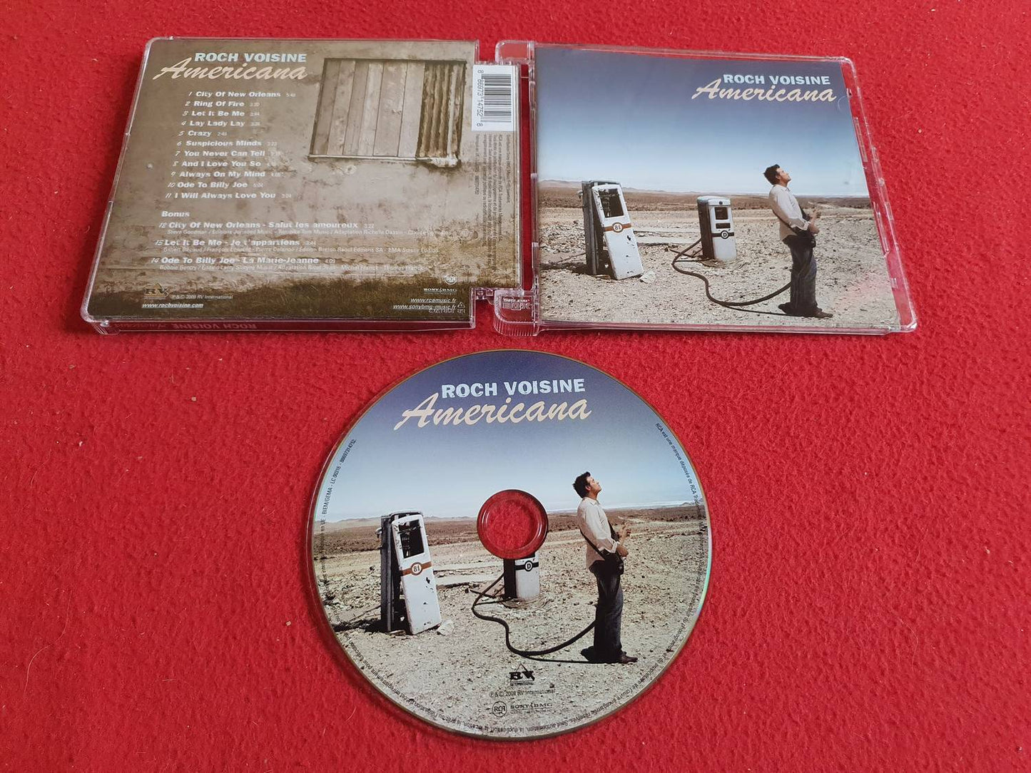 ROCH VOISINE AMERICANA till CD