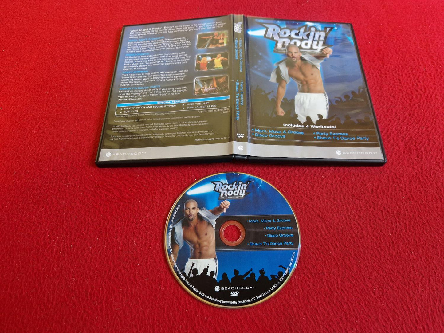 ROCKIN’ BODY INCLUDES 4 WORKOUTS! DVD