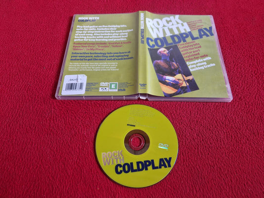 ROCK WITH COLDPLAY - FIVE CLASSIC HITS EXPLAINED NOTE-FOR-NOTE  DVD