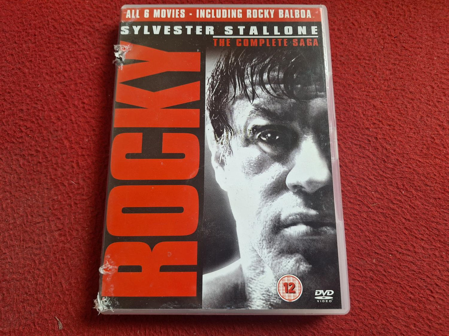 ROCKY THE COMPLETE SAGA ALL 6 MOVIES BOX DVD