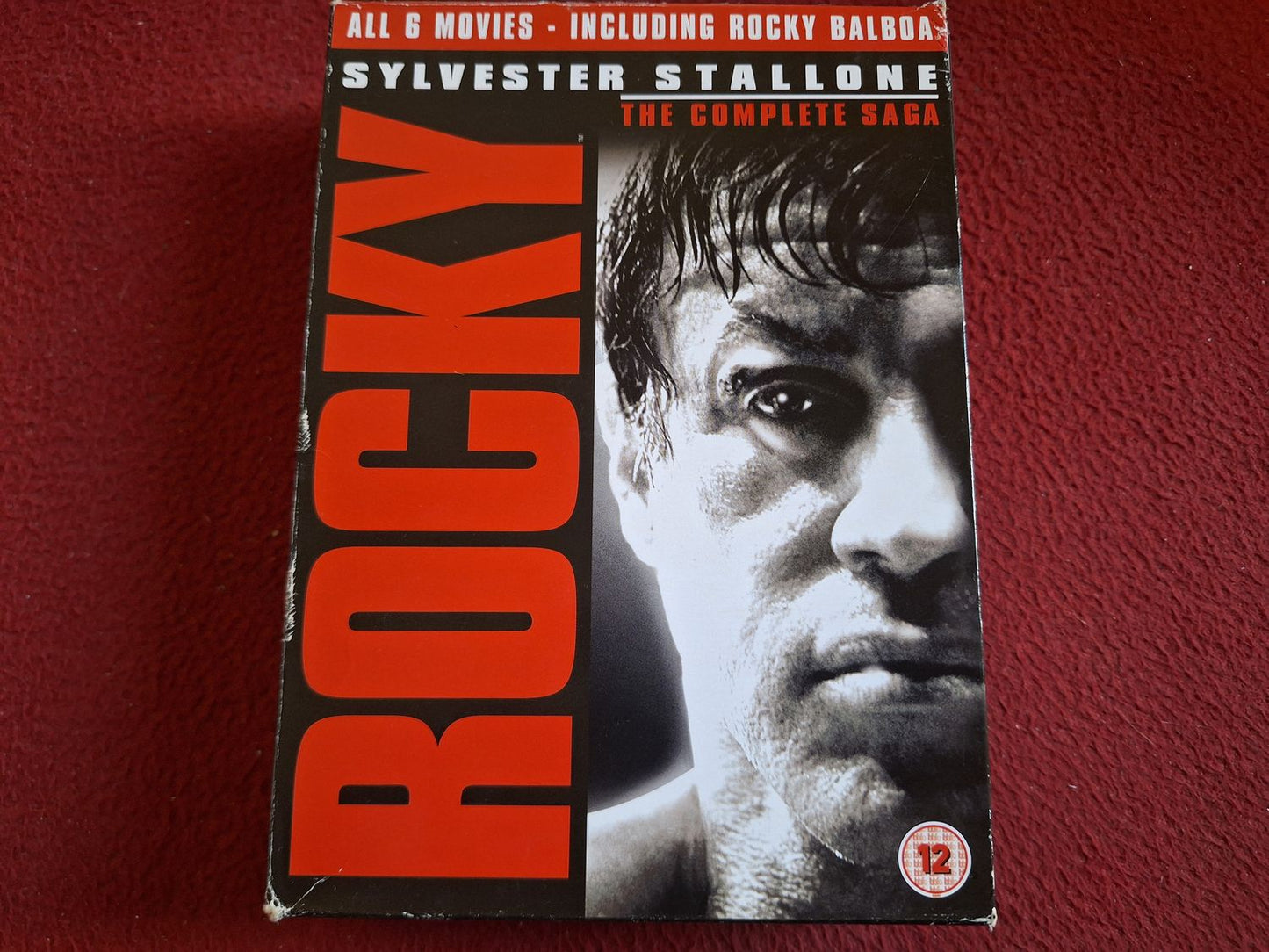 ROCKY THE COMPLETE SAGA BOX DVD