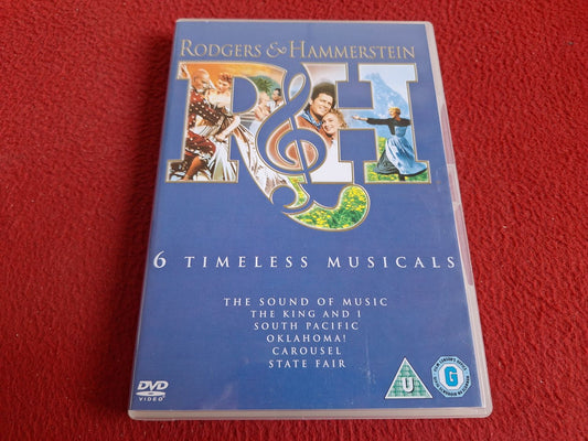 RODGERS & HAMMERSTEIN 6 TIMELESS MUSICALS STATE FAIR mfl BOX DVD