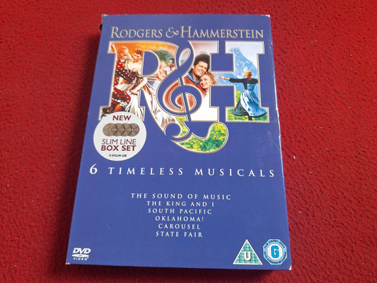 RODGERS&HAMMERSTEIN 6 TIMELESS MUSICALS - STATE FAIR mfl [ENGELSK TEXT] BOX DVD