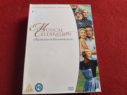 RODGERS & HAMMERSTEIN - CAROUSEL / THE KING AND I / OKLAHOMA mfl BOX DVD