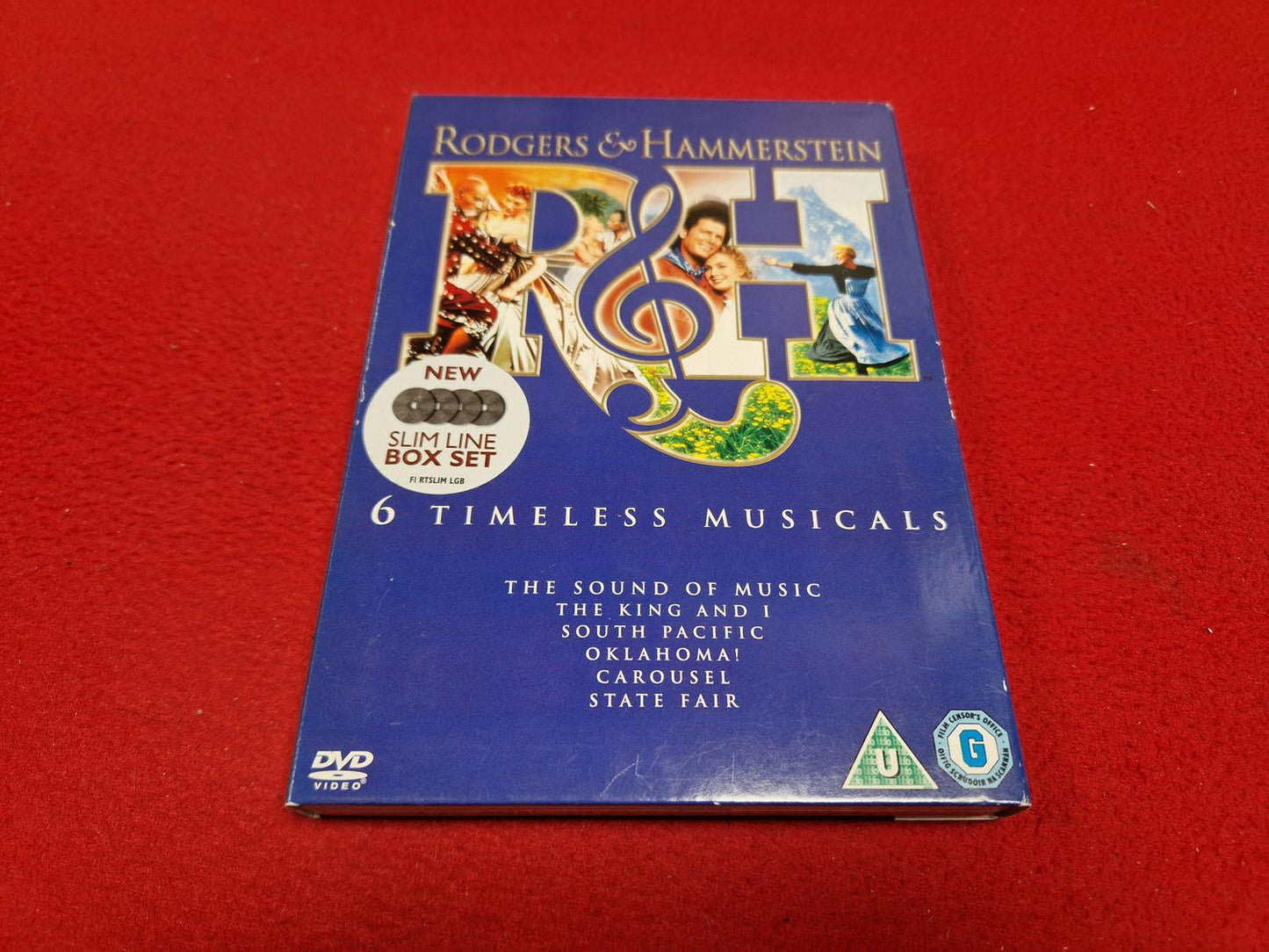 RODGERS & HAMMERSTEIN SOUND OF MUSIC / KING AND I /SOUTH PACIFIC mfl BOX DVD