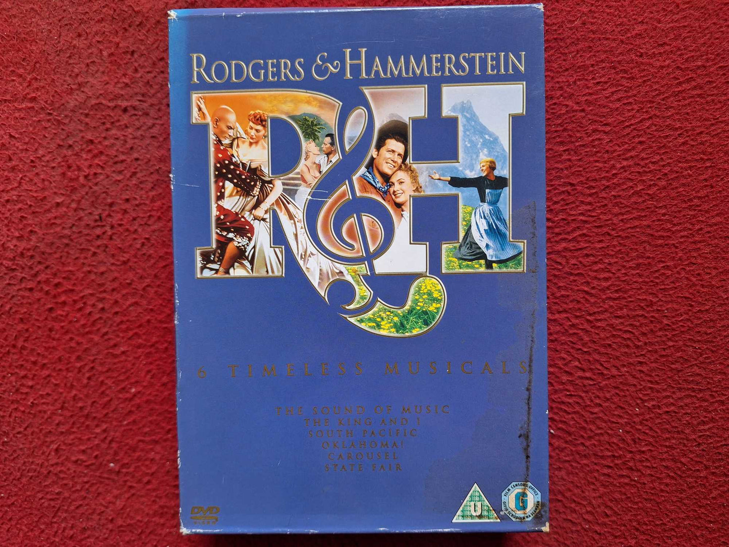 RODGERS & HAMMERSTEIN - SOUND OF MUSIC / SOUTH PACIFIC mfl BOX DVD