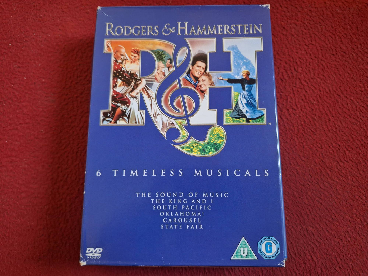 RODGERS & HAMMERSTEIN - THE SOUND OF MUSIC / THE KING AND I mfl BOX DVD