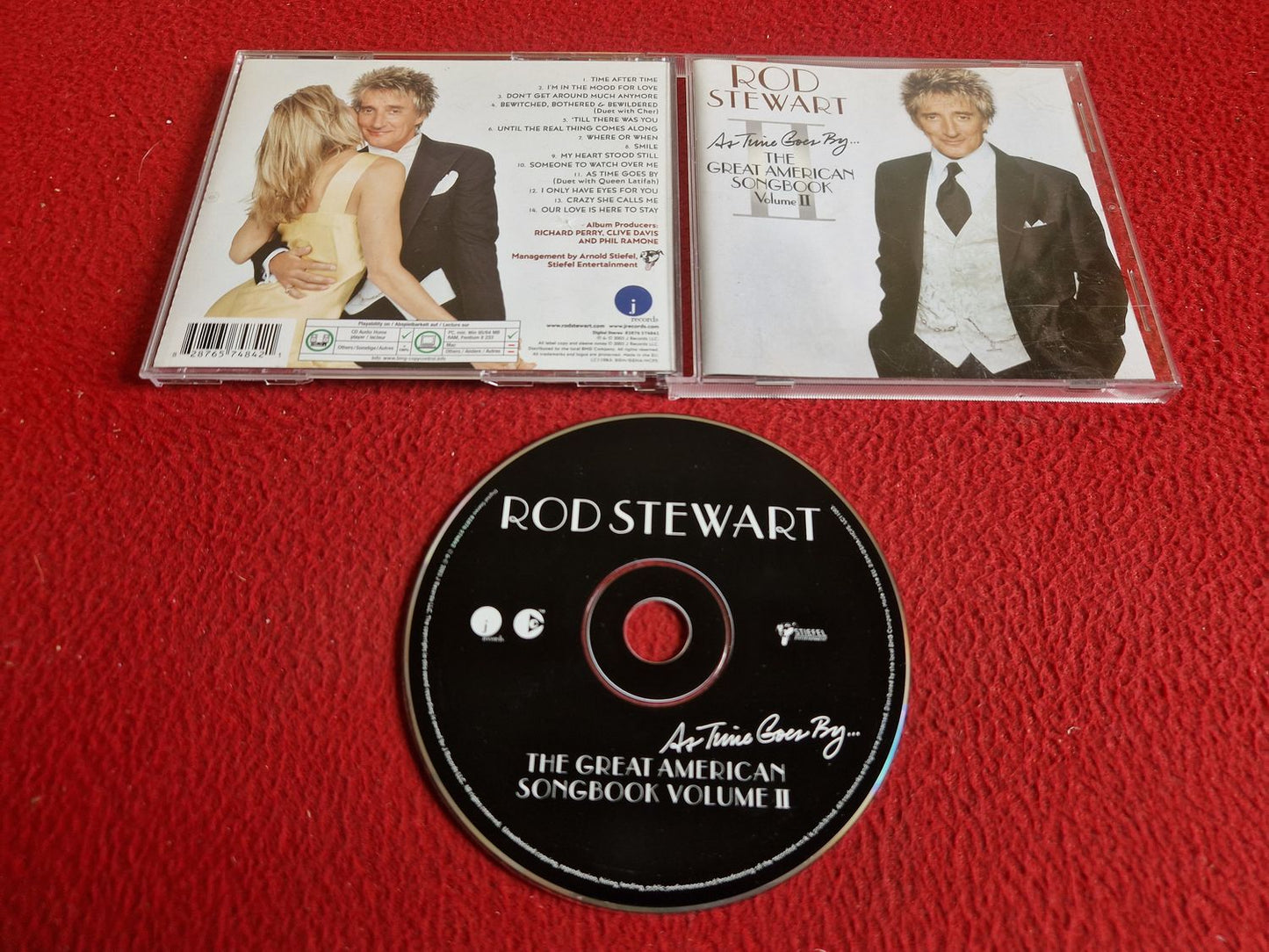 ROD STEWART AS TIME GOES BY THE GREAT AMERICAN SONGBOOK VOL 2 CD