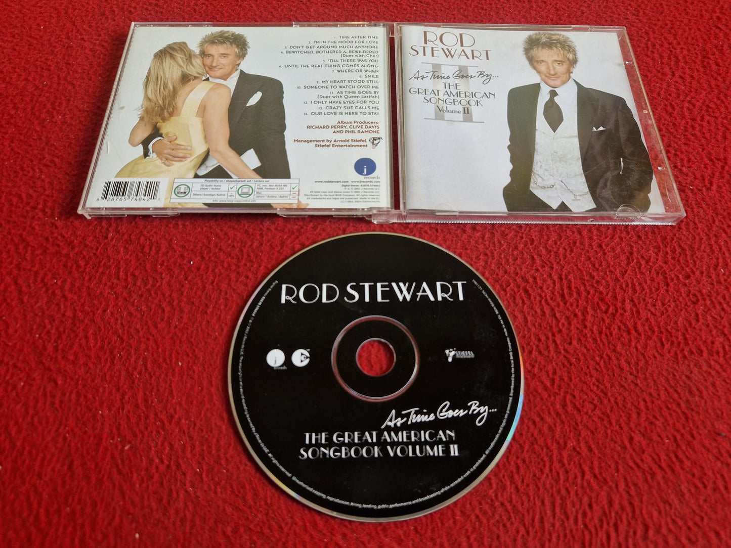 ROD STEWART AS TIME GOES BY THE GREAT AMERICAN SONGBOOK VOLUME II CD