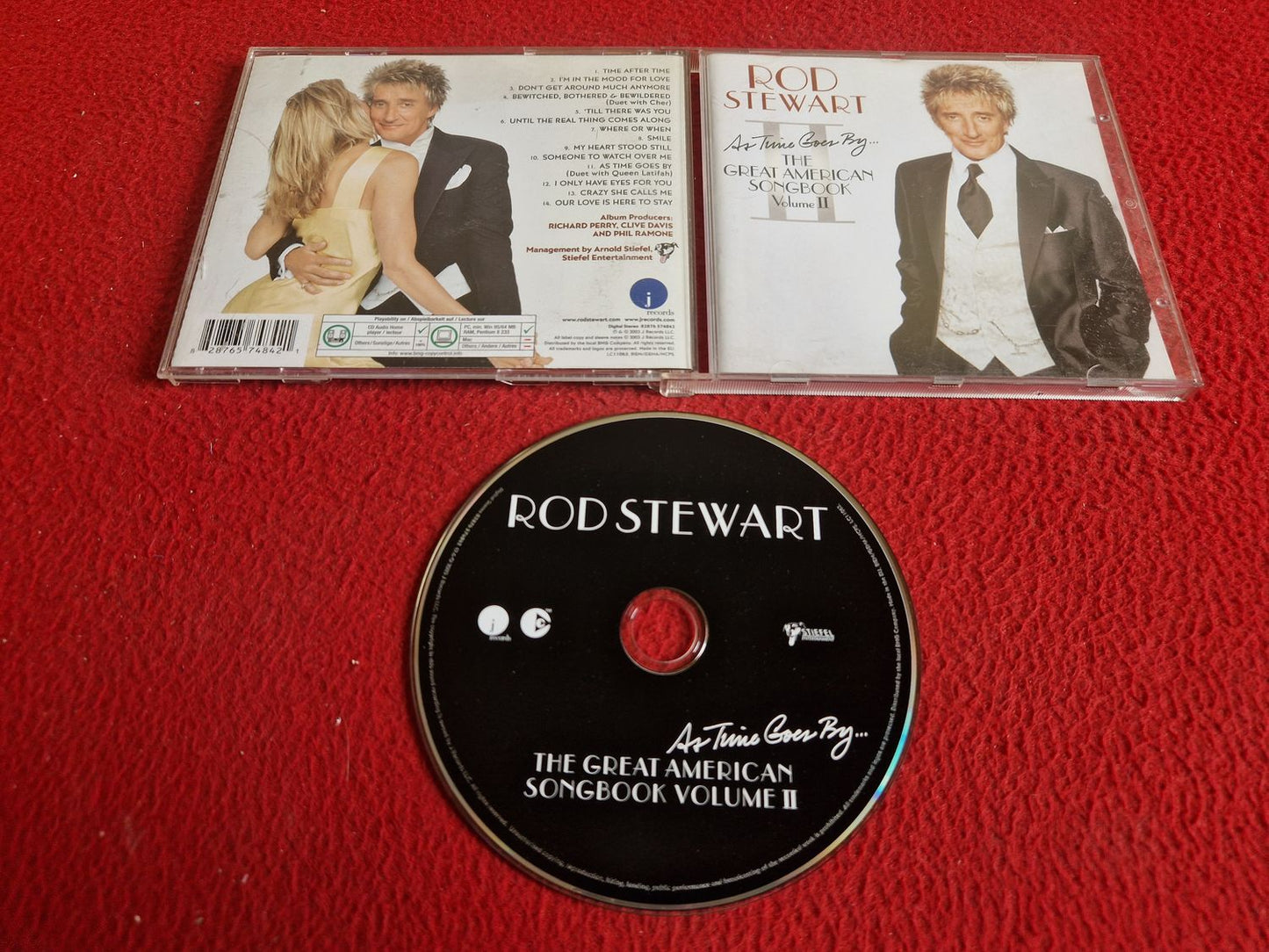 ROD STEWART AS TIME GOES BY... THE GREAT AMERICAN SONGBOOK VOLUME II CD