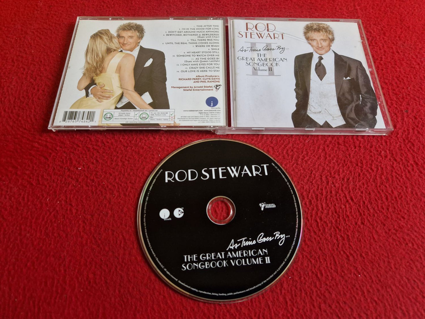 ROD STEWART AS TIME GOES BY THE GREAT AMERICAN SONGBOOK VOLUME II CD