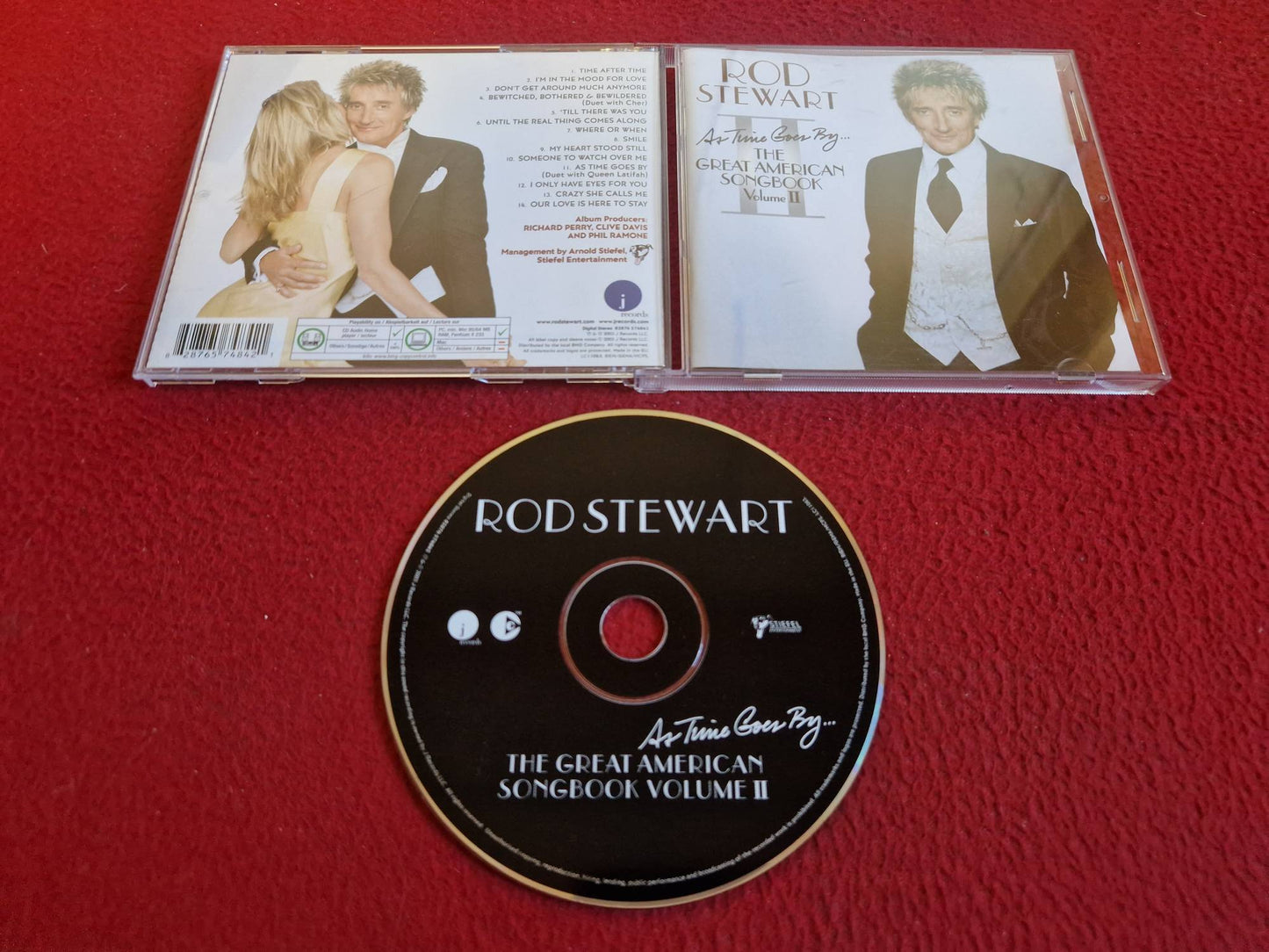 ROD STEWART AS TIME GOES BY THE GREAT AMERICAN SONGBOOK VOLUME II CD