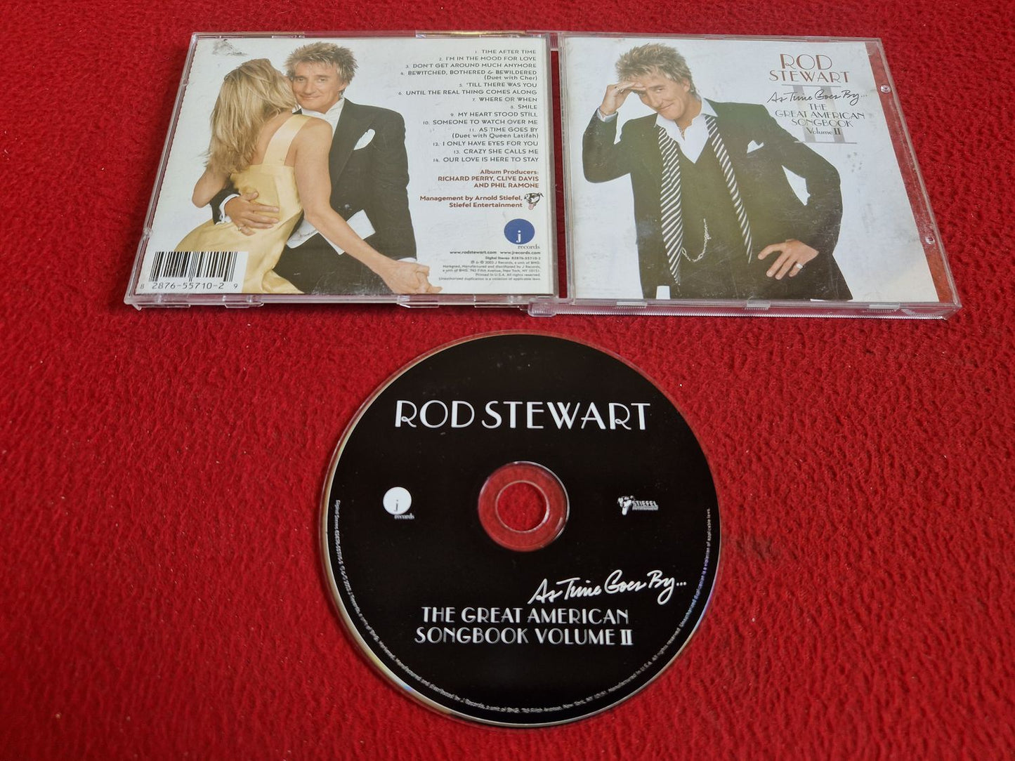 ROD STEWART AS TIME GOES BY THE GREAT AMERICAN SONGBOOK VOLUME II CD