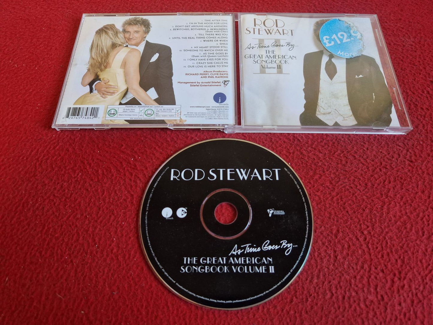ROD STEWART AS TIME GOES BY... THE GREAT AMERICAN SONGBOOK VOLUME II CD