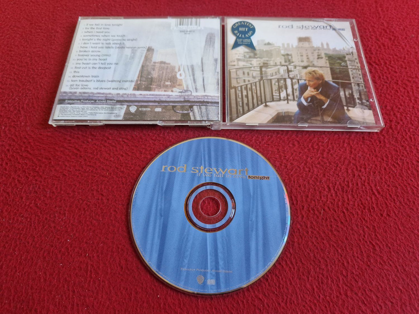 ROD STEWART IF WE FALL IN LOVE TONIGHT CD
