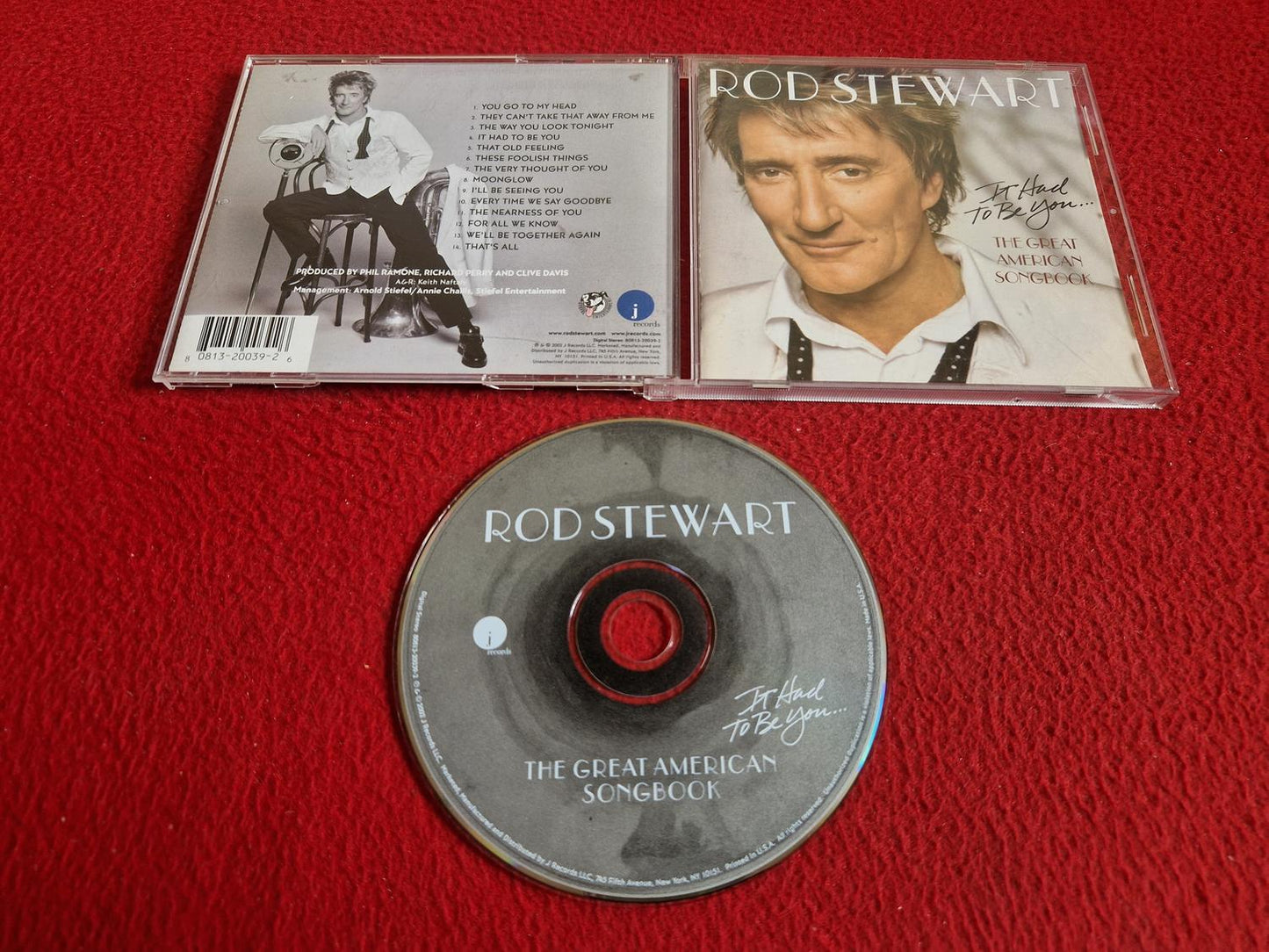 ROD STEWART IT HAD TO BE YOU THE GREAT AMERICAN SONGBOOK CD