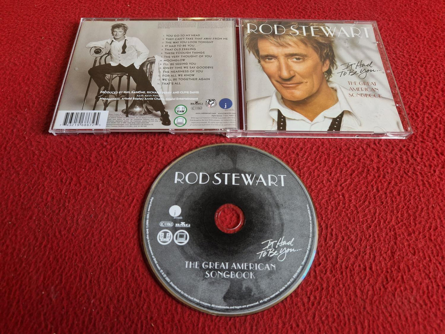 ROD STEWART IT HAD TO BE YOU THE GREAT AMERICAN SONGBOOK CD