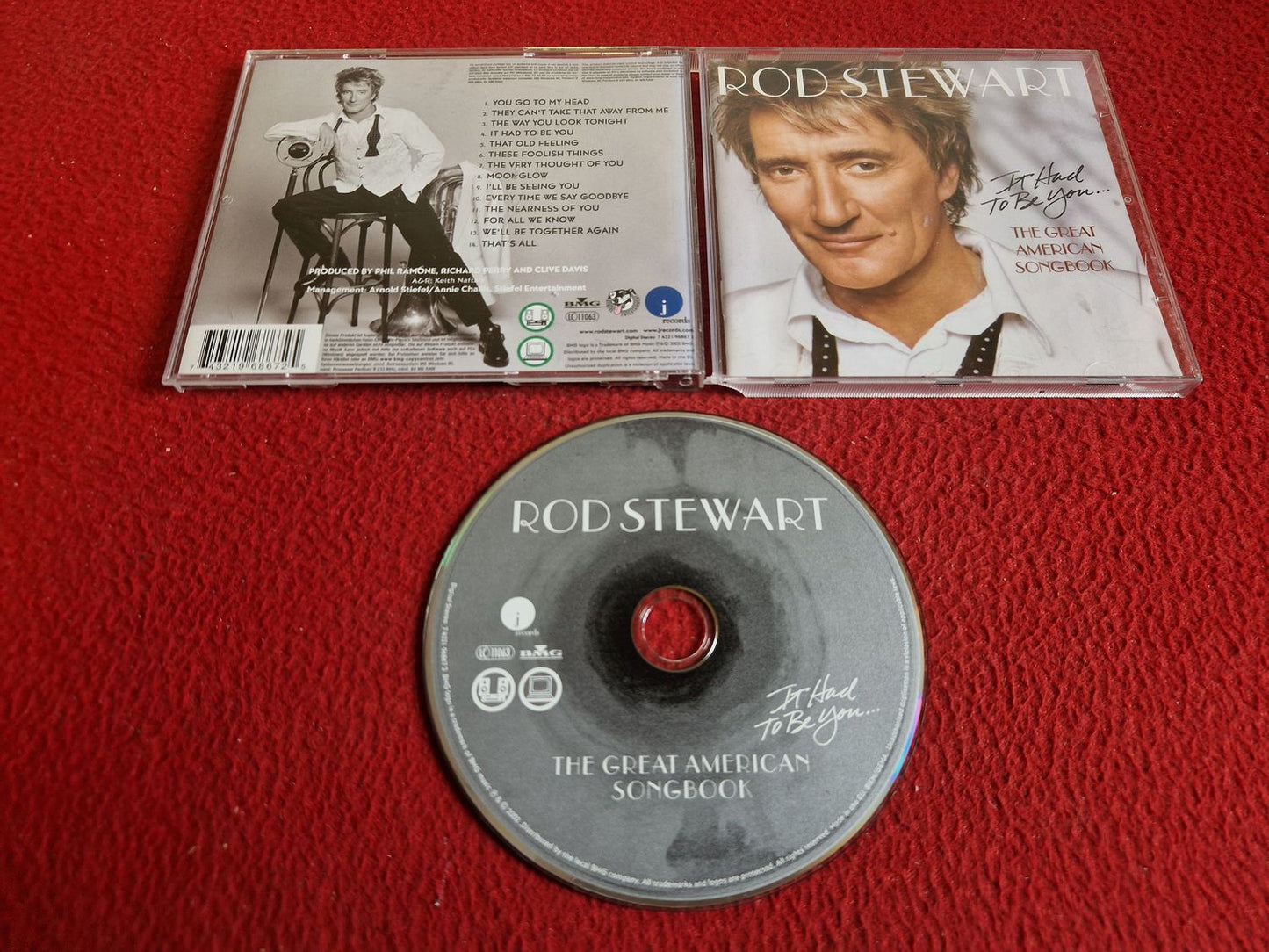 ROD STEWART IT HAD TO BE YOU... THE GREAT AMERICAN SONGBOOK CD
