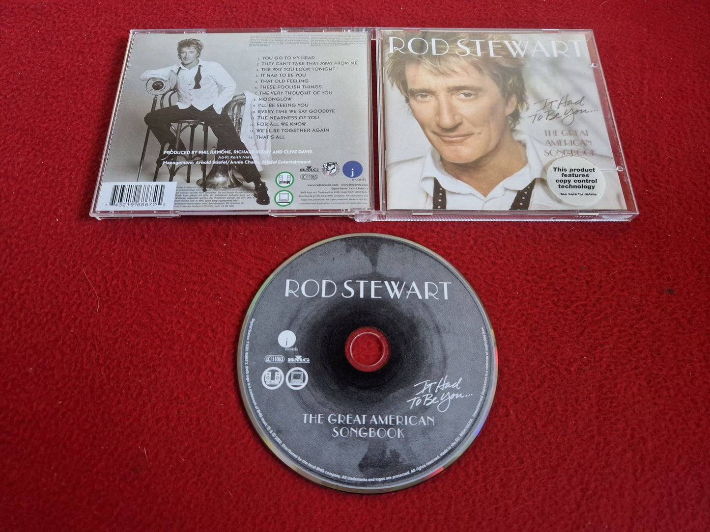 ROD STEWART IT HAD TO BE YOU THE GREAT AMERICAN SONGBOOK CD